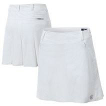 [클리브랜드골프] 맞주름 핫멜팅여성 골프 큐롯골프웨어_CGKWSK980WH