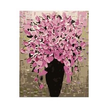 ALB 명화그리기 분홍빛화병 30 x 40 cm, 혼합 색상, 1개