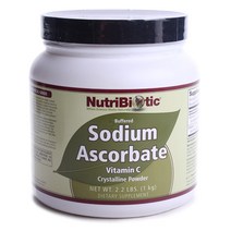뉴트리바이오틱 소듐 아스코르베이트 비타민 C 크리스탈라인 파우더 글루텐 프리 비건, 1개, 1kg