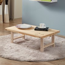 보네르스토리 미송접이식테이블대형, 네츄럴