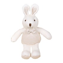 오가닉붐 토야 딸랑이 인형, (남아) 베이지