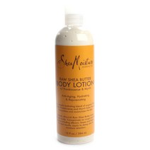 Shea Moisture 로우 시어 버터 바디 로션, 384ml, 1개