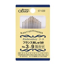 [크로바] 자수바늘세트 3호~9호 57-039, 1세트