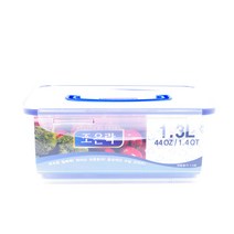 조은락 플라스틱 밀폐용기, 3개, 1.3L