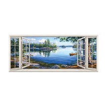 [홈앤아이디어] 뮤럴창문형스티커 MFA-836