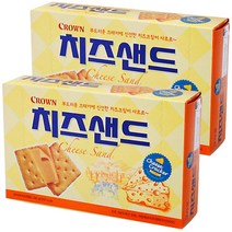 크라운 치즈샌드, 240g, 2개입