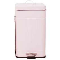 웹셀 소프트 패달 휴지통 12L, 베이비핑크, 1개