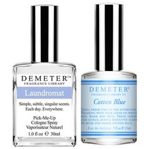 데메테르 오 드 코롱 향수 2종 세트, 런드로맷 30ml + 코튼블루 15ml, 1세트