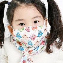 링고 아동용 쁘띠 스카프 + 마스크 세트