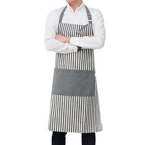 마린 블랙 앞치마, 1개