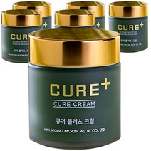 김정문알로에 라센스 로에 큐어 플러스 크림, 80g, 6개