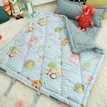 보떼하우스 유아용 낮잠이불 일체형, 쁘리블루