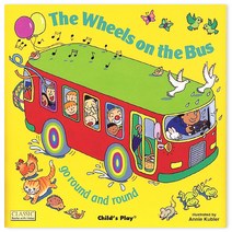 노부영 마더구스 세이펜 Wheels on the Bus Go Round and Round (with CD), 제이와이북스