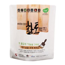 이오세라믹황토 바르는 천연 황토벽지 5kg, 그레이