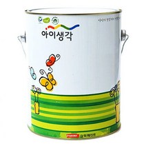 아이생각 수성내부 프로 페인트 4L, 화이트
