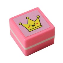 쁘띠팬시 스탬프, PR14 왕관(표정), 1개, 1개입