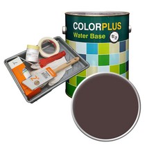 노루페인트 컬러플러스 페인트 4L   도구 세트, 1세트, 벨루아