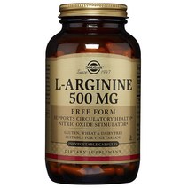 솔가 L-아르기닌 500mg 베지터블 캡슐, 250개입, 1개