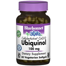 블루보넷 CoQ10 유비퀴놀 100mg 베지테리안 소프트젤, 30개입, 1개, 30정
