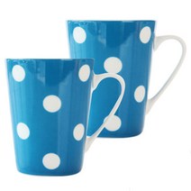 엘룸 엘 캔디도트 본차이나 머그 2P 블루