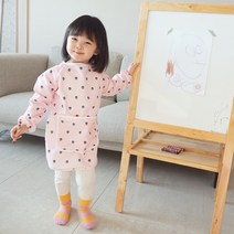 베베슈에뜨 아동용 느낌이 다른 방수 미술가운, 라이트빔