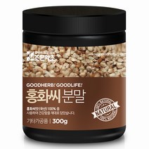 조은약초 프리미엄 볶은 홍화씨 가루, 300g, 1개