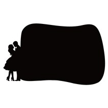 쿠 홈 인테리어 메모 보드 MO 30 부착형 블랙, 아크릴