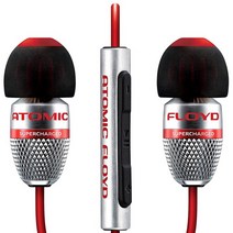 아토믹플로이드 SuperDarts + Remote 노이즈캔슬링 이어폰, 혼합색상
