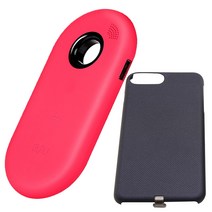 MUMU 무선 충전기 CT3000 + STONELOOP 무선충전케이스 아이폰 6/7 플러스, 2종(NEON RED), 1세트