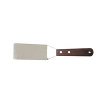 노르프로 우드 핸들 베이킹주걱 베이킹스패츌러 25.4cm, Stainless Steel, 1개