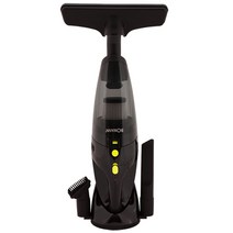 보만 7.2V 충전식 핸디&스틱 무선 청소기 VC7211, 블랙 + 그린