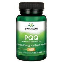 스완슨 PQQ 10mg 베지 캡, 30개입, 1개