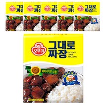 오뚜기 즉석 즉석 그대로짜장, 6개입, 200g