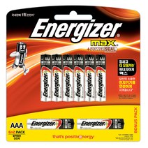 에너자이저 맥스 AAA 건전지, 8개입, 1개