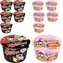 삼양 불닭볶음면 컵 6p + 까르보불닭볶음면 컵 6p, 1세트