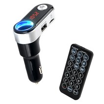 자동차 MP3 블루투스 핸즈프리 2.1A 고속충전 TF USB 오디오 입력및출력 지원, BT06