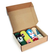 퓨어썬데이 북유럽풍 일러스트 주방타올 선물세트, TYPE B, 1세트