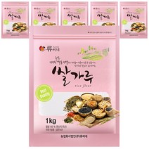 류씨네 쌀가루 국산, 1kg, 6개