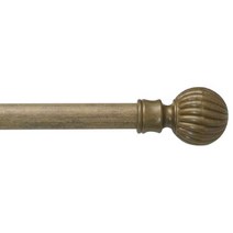 메종텍스타일 모던클래식 볼 25 mm 커튼봉, 골드