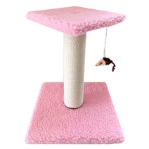 블럭마트 캣타워, 핑크, 1개