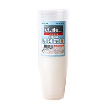 트리 롯데 다회용 투명 플라스틱컵 190ml, 20개입, 1개