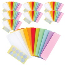 프롬앤투 비비드컬러 용돈봉투 80p + 봉합스티커 80p, 혼합 색상, 1세트