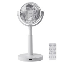 클래파 8인치 3D Motion 스탠드 써큘레이터 팬 선풍기 BFB-CF0802RW