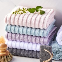 소프트터치 데일리 퓨어40 세면타월 40 x 78 cm 160g 30수 면사, 랜덤 발송, 5개