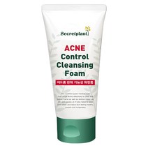 시크릿플랜트 아크네 컨트롤 클렌징 폼, 120ml, 1개