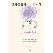 불확실성의 심리학:스트레스와 불안감을 어떻게 떨칠 수 있을까, 아힘 페터스, 에코리브르