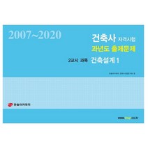 [한솔아카데미]2021 건축사 자격시험 과년도 출제문제 2교시 건축설계 1, 한솔아카데미