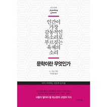 문학이란 무엇인가:인간이 가장 감동적인 목소리로 부르짖는 육체의 소리, 스마트북, G. 미쇼 저/서상원 편역