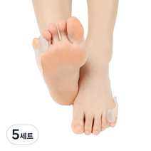 메디앤스토리 실리콘 새끼발가락 보호대 좌 + 우 세트, 5세트