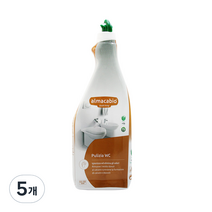 알마카비오 화장실클리너 멘톨향, 750ml, 5개